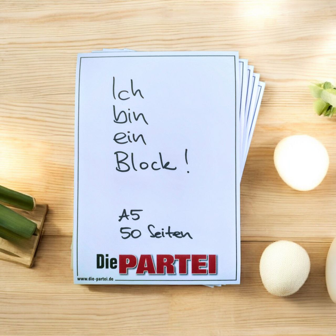 LV-Angebot: Block, 50 Blatt, DIN A5