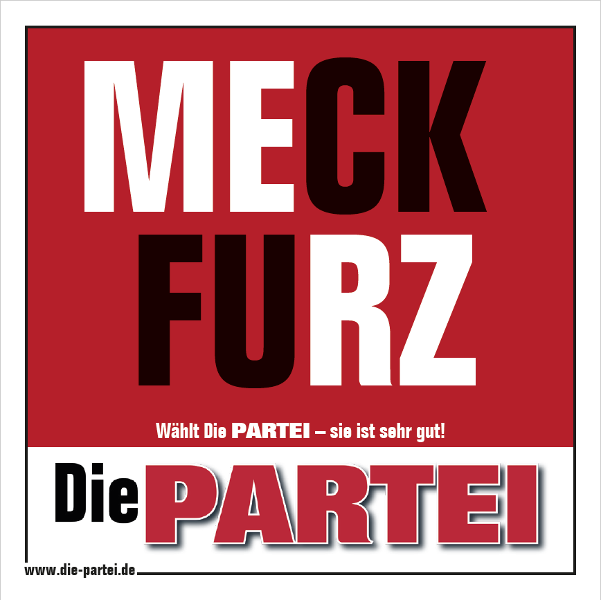 LV-Angebot: "MEck fuRZ" Aufkleber