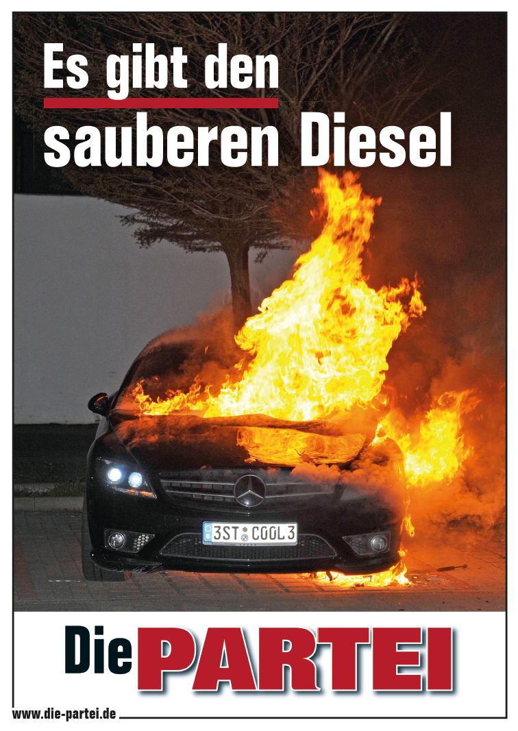 LV-Angebot: "Sauberer Diesel" DIN A1